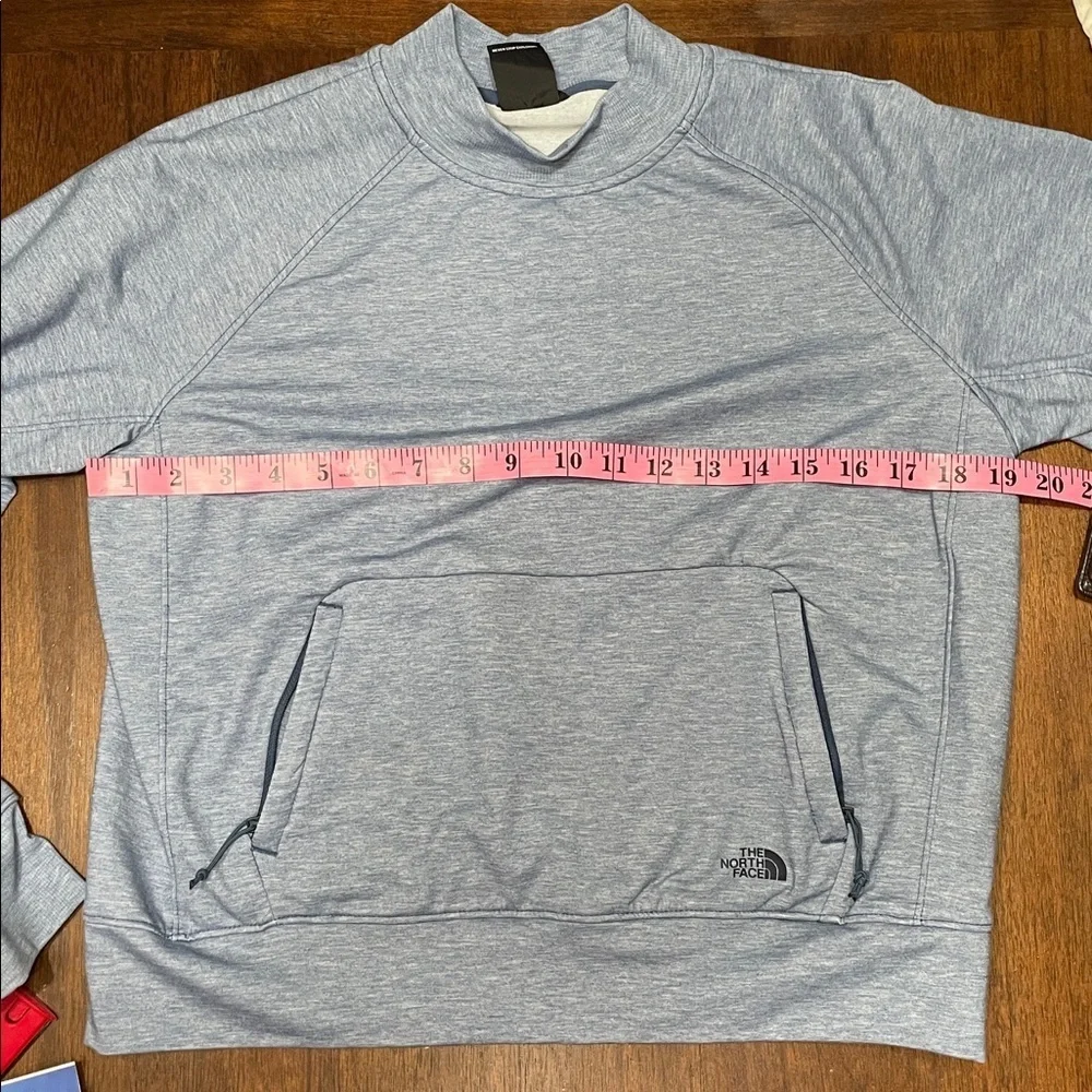 The North Face Juniper Blue Crew Neck Pullover